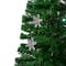 4ft. Fiber Optic Color Changing Artificial Potted Christmas Tree with Snowflakes